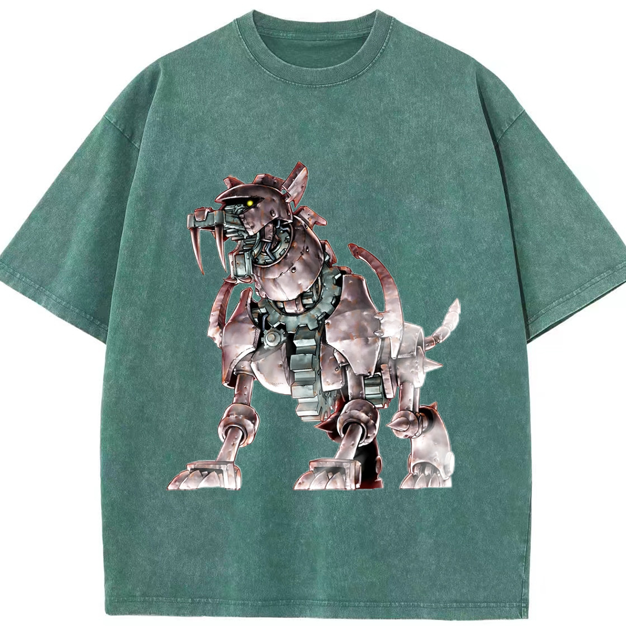 （画像用） 遊☆戯☆王 Yu-Gi-Oh! 綿100% ヴィンテージ風 半袖Tシャツ（フロントプリント）